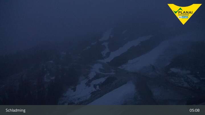 Archiv Foto Webcam Schladming - Planai Bergstation II