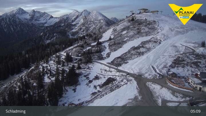 Archived image Webcam Schladming - Top Station Planai II