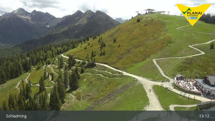 Archiv Foto Webcam Schladming - Planai Bergstation II