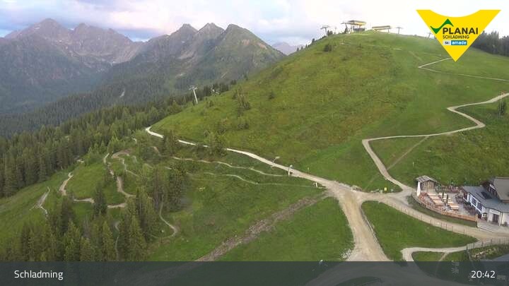 Archiv Foto Webcam Schladming - Planai Bergstation II