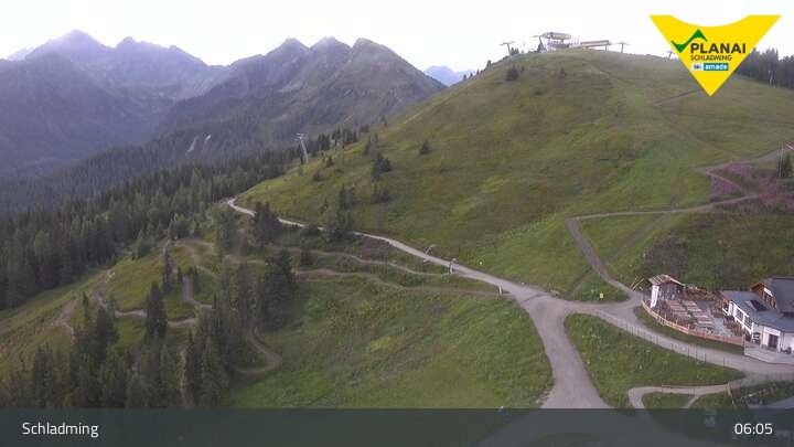 Archiv Foto Webcam Schladming - Planai Bergstation II