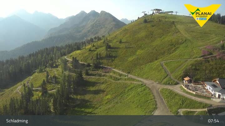 Archiv Foto Webcam Schladming - Planai Bergstation II