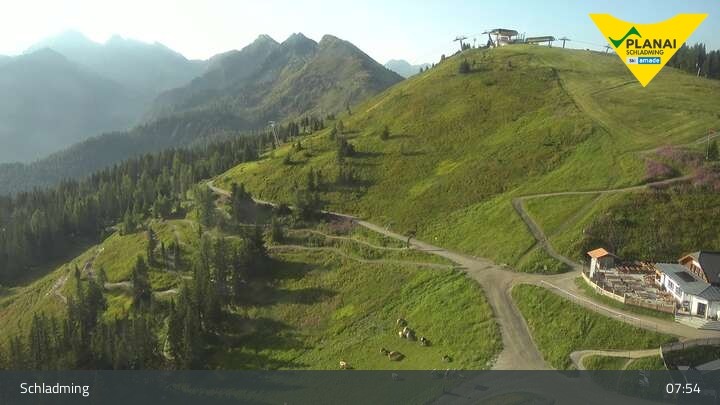 Archiv Foto Webcam Schladming - Planai Bergstation II
