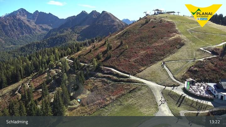 Archiv Foto Webcam Schladming - Planai Bergstation II