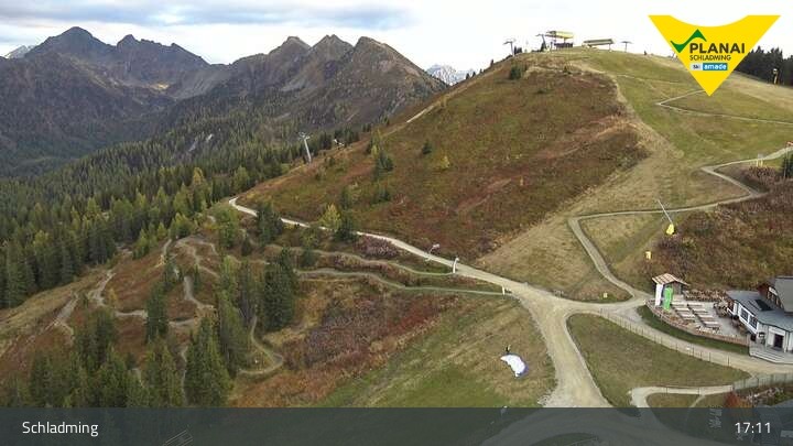 Archiv Foto Webcam Schladming - Planai Bergstation II