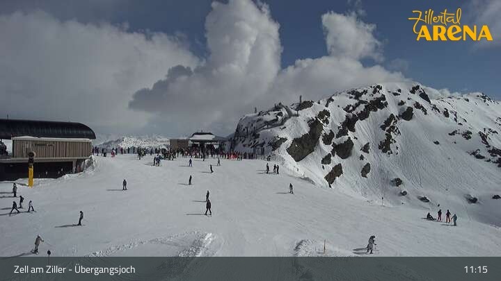 Archived image Webcam Zillertal Arena: Zell am Ziller