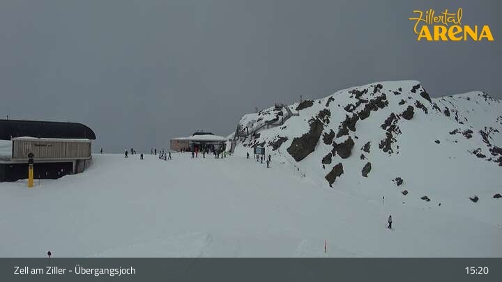 Archived image Webcam Zillertal Arena: Zell am Ziller