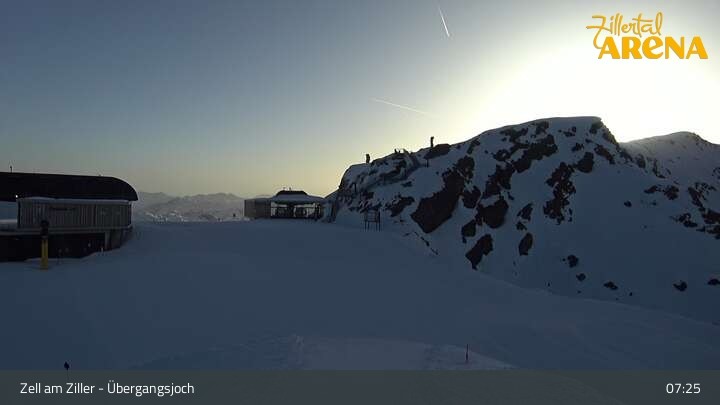 Archiv Foto Webcam Zillertal Arena: Übergangsjoch Zell am Ziller