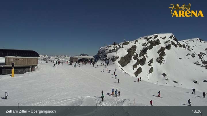 Archived image Webcam Zillertal Arena: Zell am Ziller