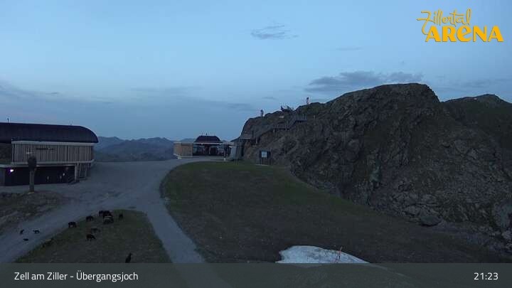 Archiv Foto Webcam Zillertal Arena: Übergangsjoch Zell am Ziller
