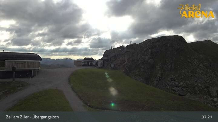 Archiv Foto Webcam Zillertal Arena: Übergangsjoch Zell am Ziller