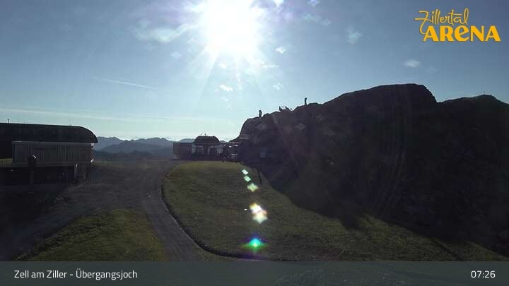 Archiv Foto Webcam Zillertal Arena: Übergangsjoch Zell am Ziller