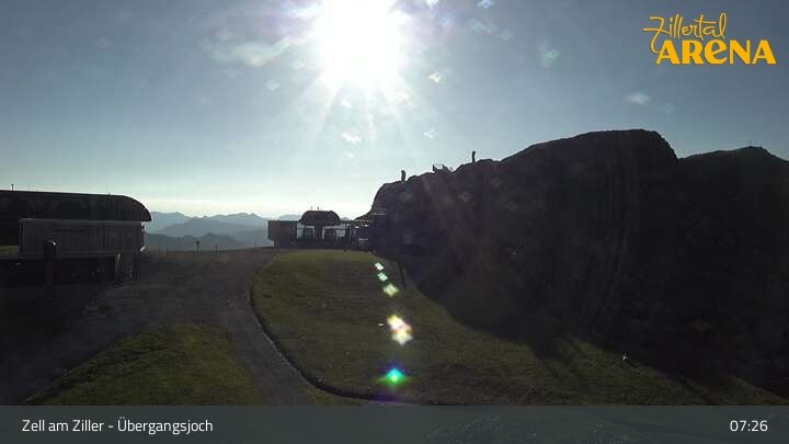 Archiv Foto Webcam Zillertal Arena: Übergangsjoch Zell am Ziller