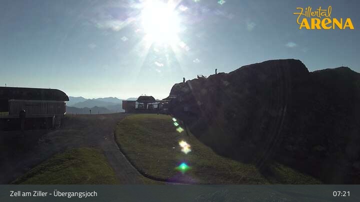 Archiv Foto Webcam Zillertal Arena: Übergangsjoch Zell am Ziller