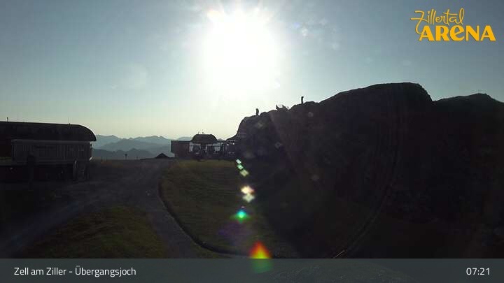 Archiv Foto Webcam Zillertal Arena: Übergangsjoch Zell am Ziller