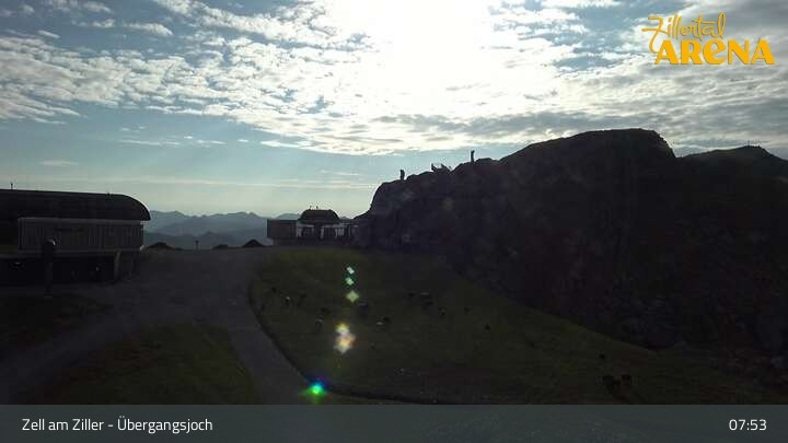 Archiv Foto Webcam Zillertal Arena: Übergangsjoch Zell am Ziller