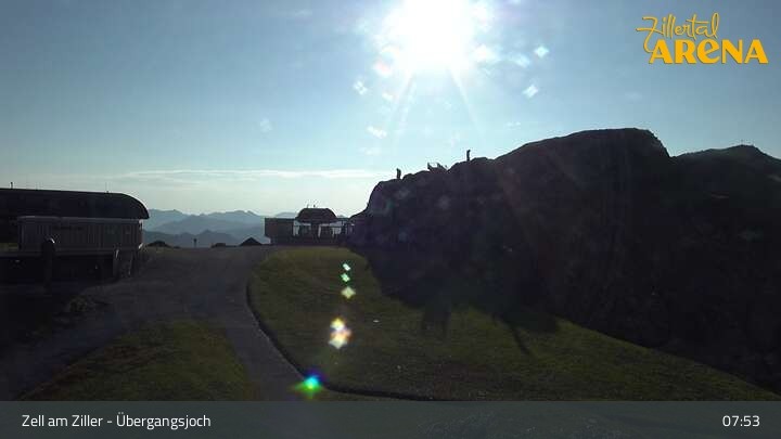 Archiv Foto Webcam Zillertal Arena: Übergangsjoch Zell am Ziller