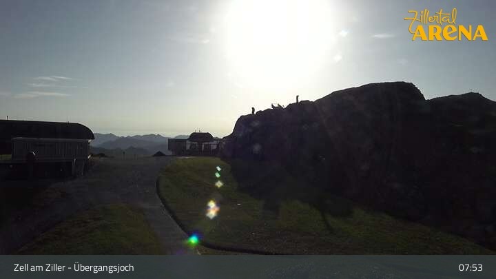 Archiv Foto Webcam Zillertal Arena: Übergangsjoch Zell am Ziller