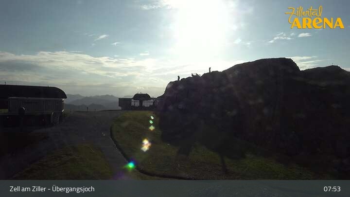 Archiv Foto Webcam Zillertal Arena: Übergangsjoch Zell am Ziller