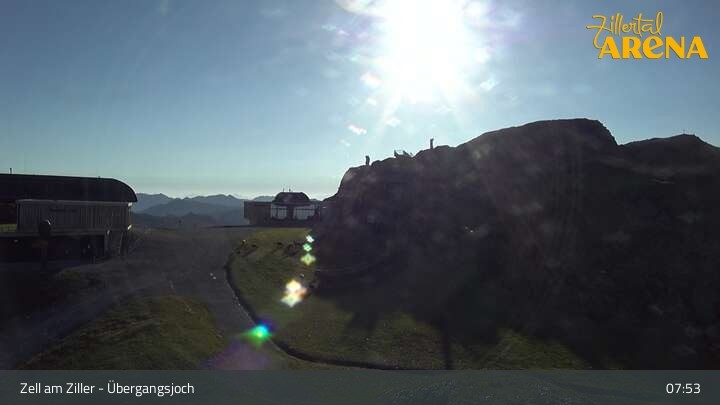 Archiv Foto Webcam Zillertal Arena: Übergangsjoch Zell am Ziller