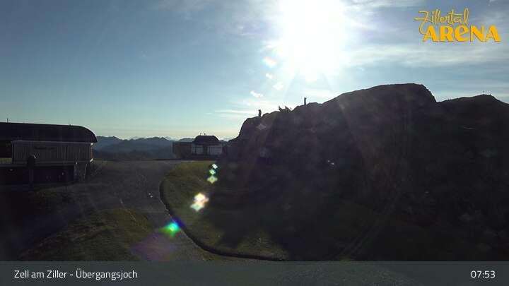 Archiv Foto Webcam Zillertal Arena: Übergangsjoch Zell am Ziller