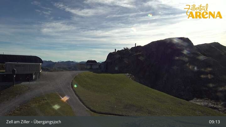 Archiv Foto Webcam Zillertal Arena: Übergangsjoch Zell am Ziller