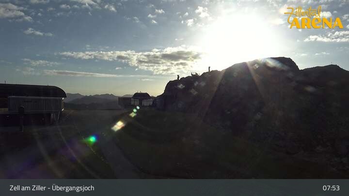 Archiv Foto Webcam Zillertal Arena: Übergangsjoch Zell am Ziller