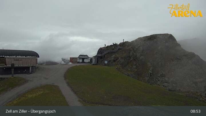 Archiv Foto Webcam Zillertal Arena: Übergangsjoch Zell am Ziller