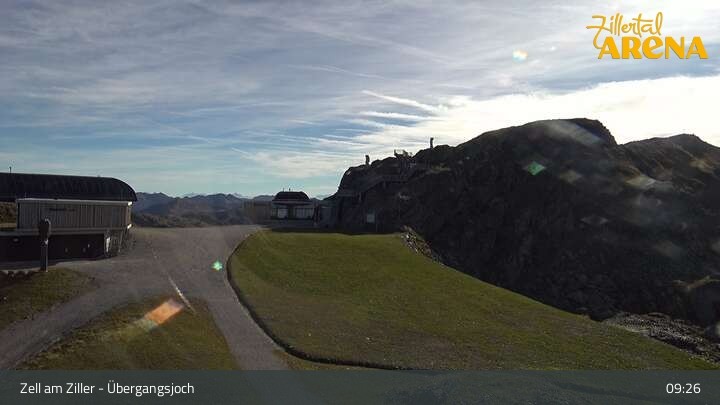 Archiv Foto Webcam Zillertal Arena: Übergangsjoch Zell am Ziller
