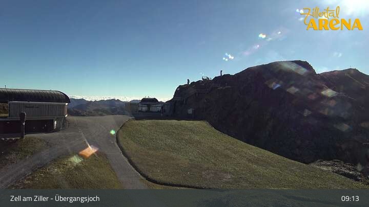 Archiv Foto Webcam Zillertal Arena: Übergangsjoch Zell am Ziller