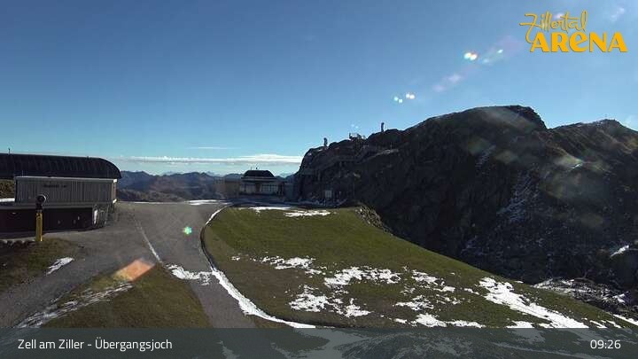 Archiv Foto Webcam Zillertal Arena: Übergangsjoch Zell am Ziller