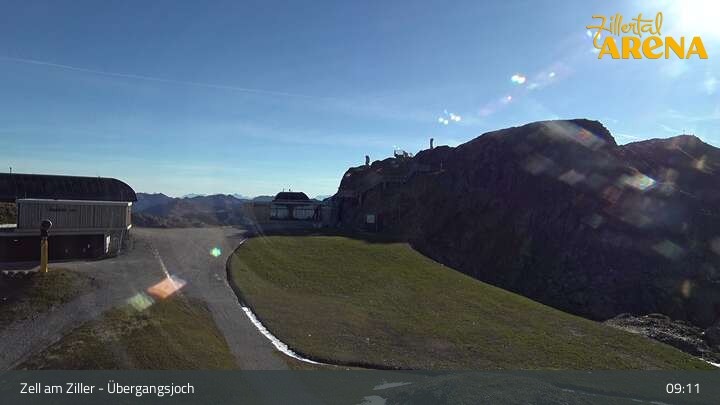 Archiv Foto Webcam Zillertal Arena: Übergangsjoch Zell am Ziller