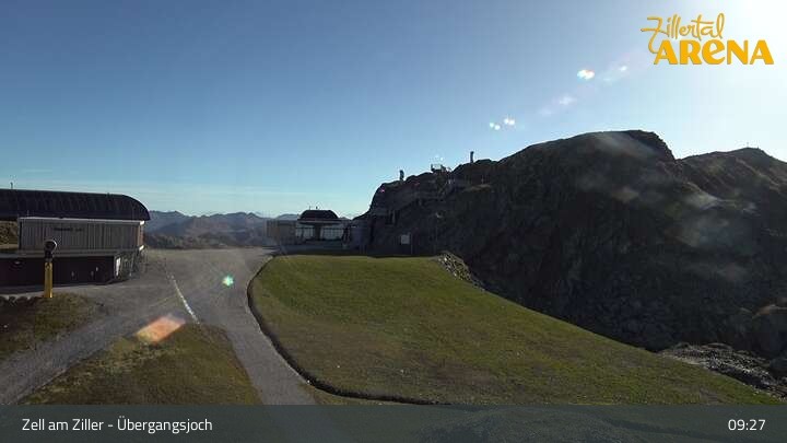 Archiv Foto Webcam Zillertal Arena: Übergangsjoch Zell am Ziller