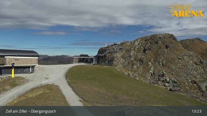Archiv Foto Webcam Zillertal Arena: Übergangsjoch Zell am Ziller