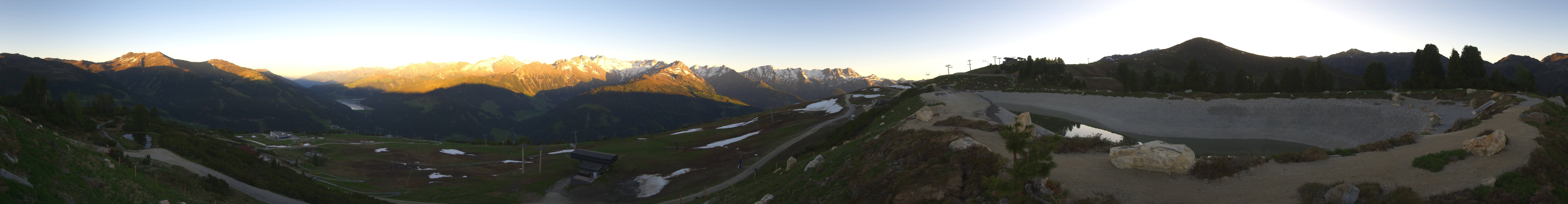 Archiv Foto Webcam Gerlos Latschensee