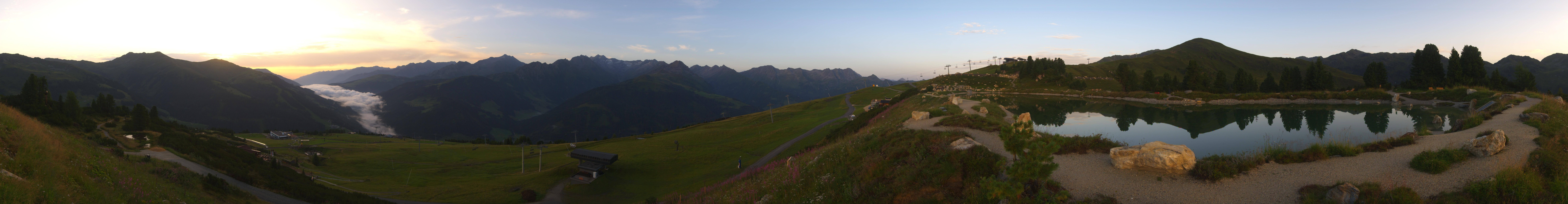 Archiv Foto Webcam Gerlos Latschensee