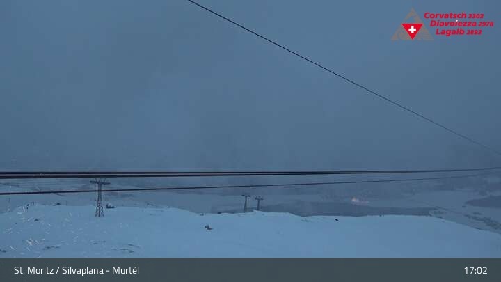 Archiv Foto Webcam Silvaplana Murtel