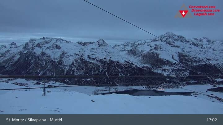 Archiv Foto Webcam Silvaplana Murtel