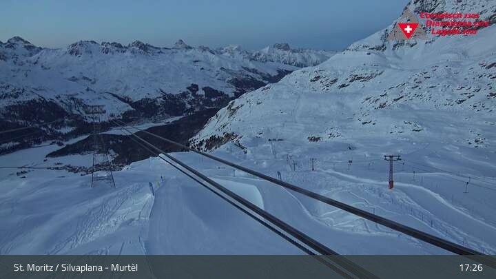 Archiv Foto Webcam Silvaplana Murtel