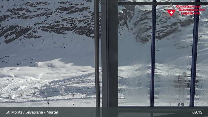 Archiv Foto Webcam Silvaplana Murtel