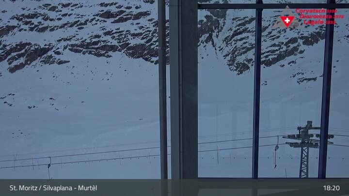 Archiv Foto Webcam Silvaplana Murtel