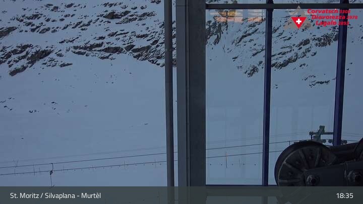 Archiv Foto Webcam Silvaplana Murtel