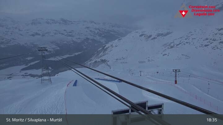 Archiv Foto Webcam Silvaplana Murtel