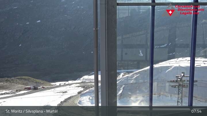 Archiv Foto Webcam Silvaplana Murtel
