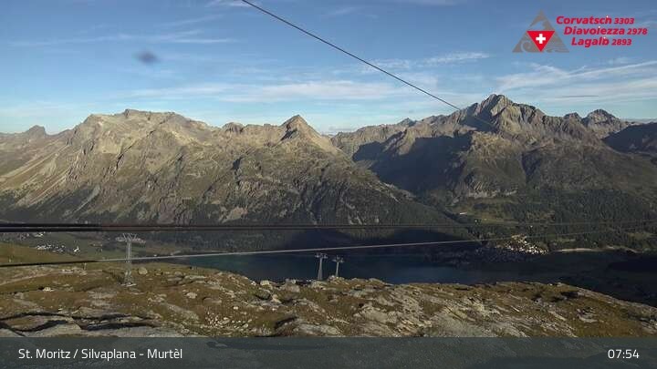 Archived image Webcam Silvaplana Murtel