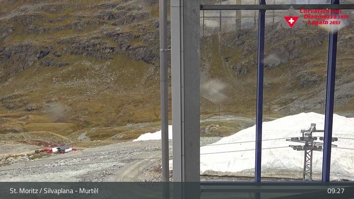 Archiv Foto Webcam Silvaplana Murtel