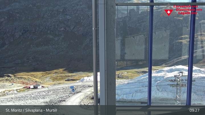 Archiv Foto Webcam Silvaplana Murtel