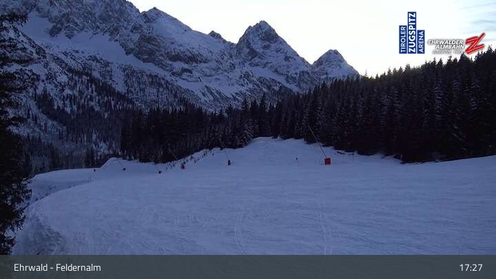 Archiv Foto Webcam Ehrwalder Alm - Feldernalm