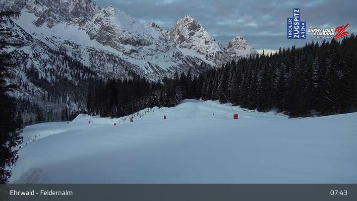 Archiv Foto Webcam Ehrwalder Alm - Feldernalm