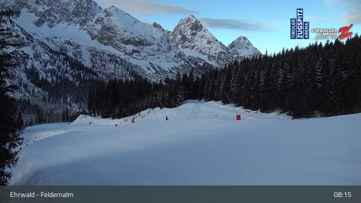 Archiv Foto Webcam Ehrwalder Alm - Feldernalm